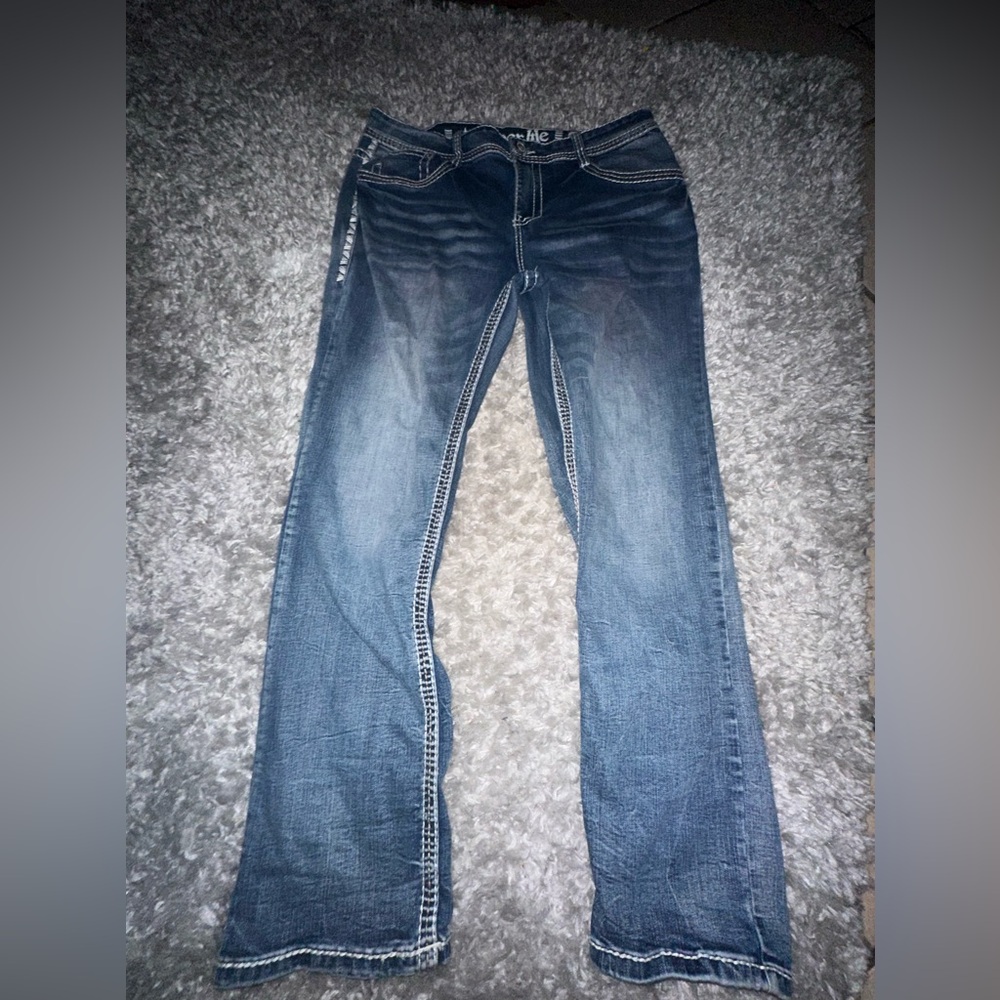 answer me- vintage men jeans